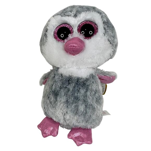 5 for $25| TY Beanie Boos OLIVE the Penguin Claire's Exclusive 6" Plush - Picture 1 of 7